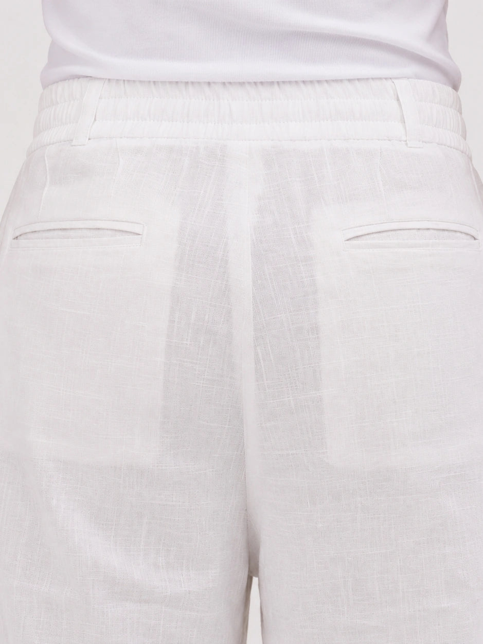 Pleated Linen Pants