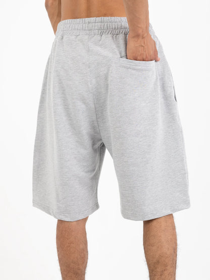 Wide-Leg Pleated Shorts