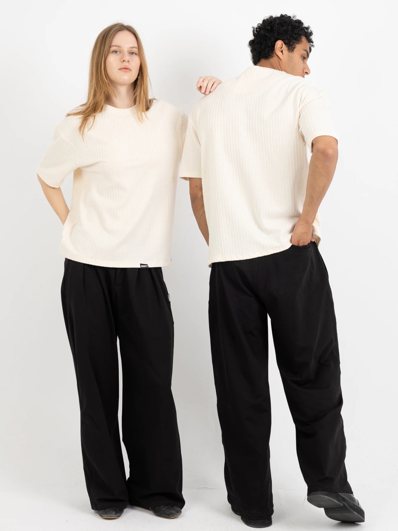 Textured Knit Tee