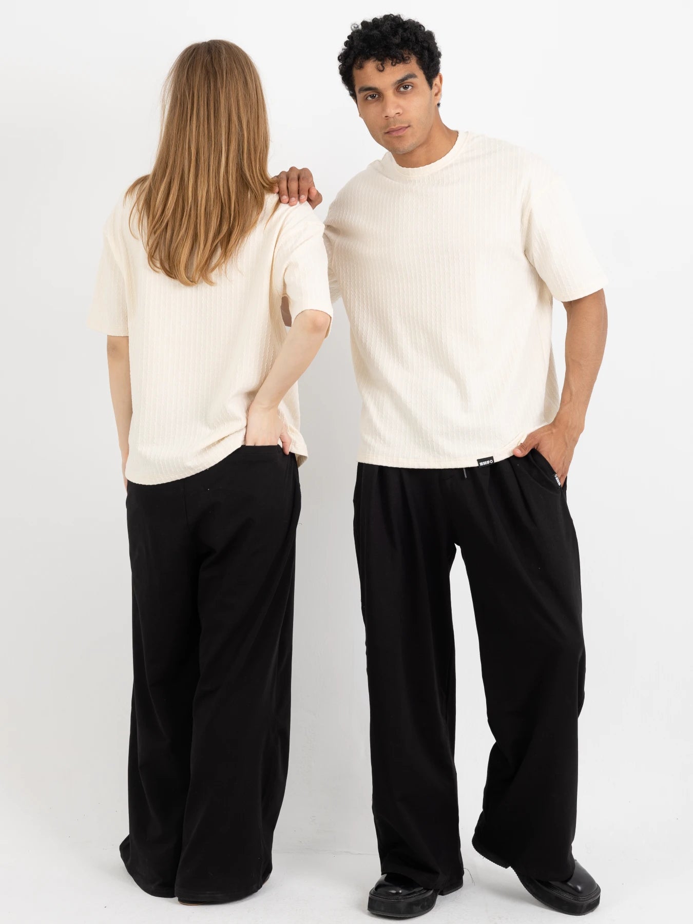 Textured Knit Tee